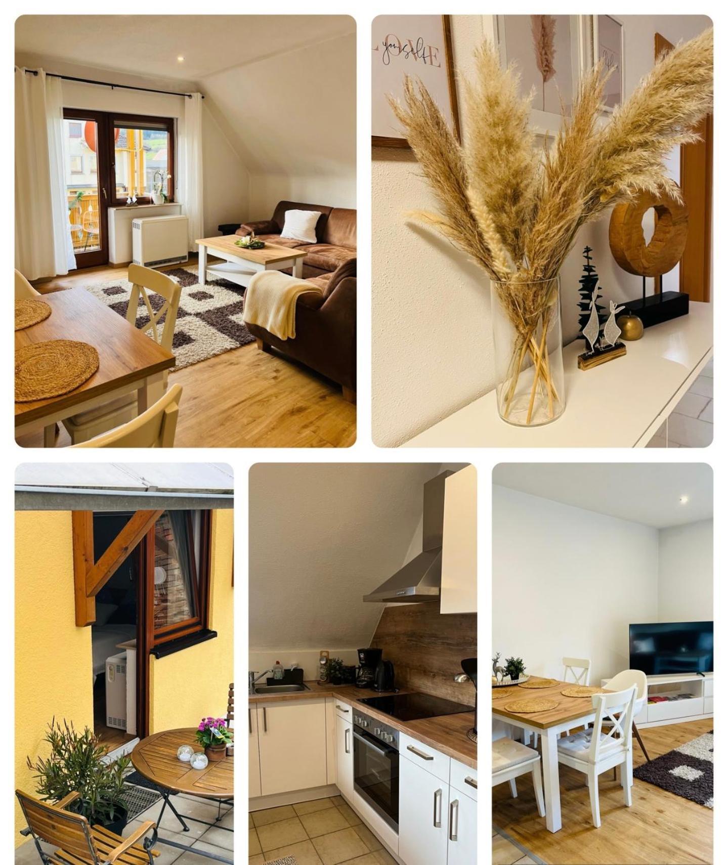 Apartment Maisonette Sophie Mit Balkon Und Terrasse Weikersheim